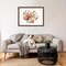 Autumn in Nature 01 on White by Lisa Audit Wood Framed Wall Art Print 30 in. W x 23 in. H